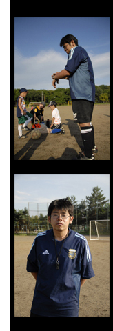 花川南イレブンサッカースポーツ少年団のイケメンコーチ